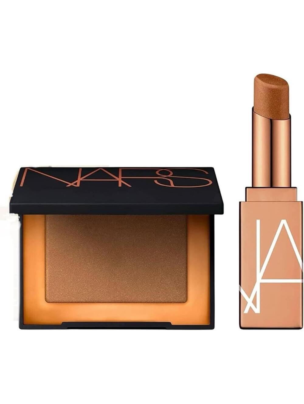 NARS Laguna Bronzer & Afterglow Lip Balm Kit New Without Box
